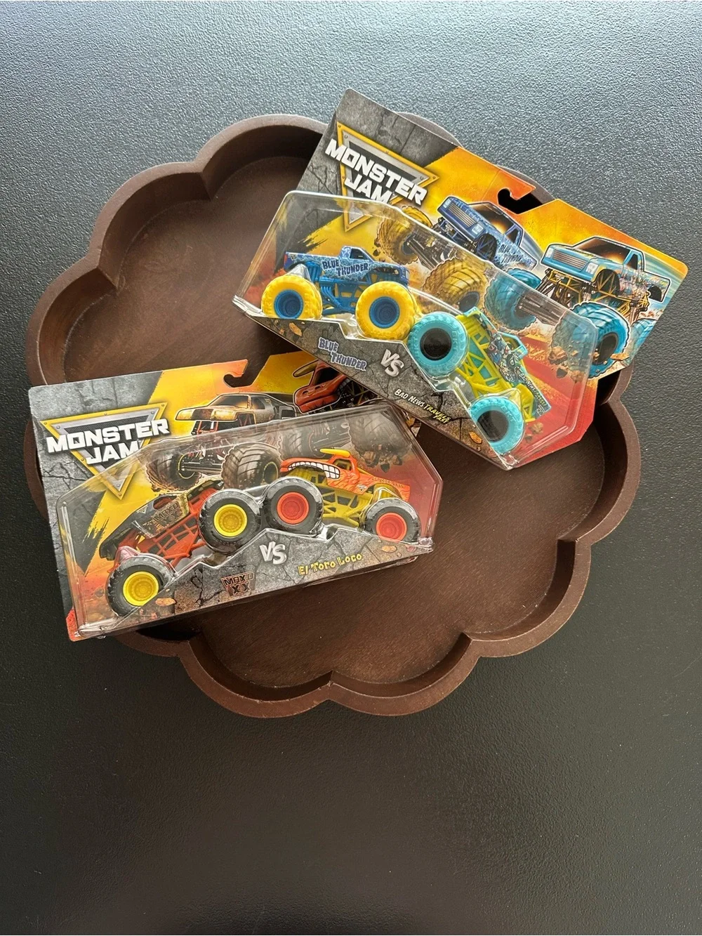 Monster Jam 2-Pack Monster Trucks Bundle of 4